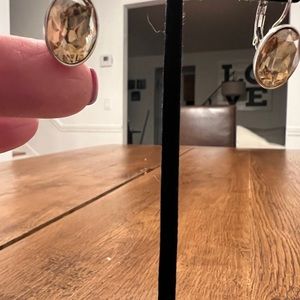 Swarovski touchstone crystal earrings